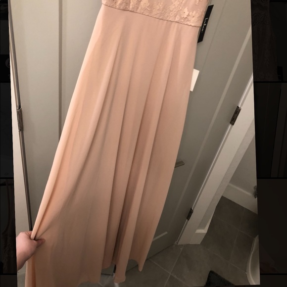 LULUs brand new Blush Lace Maxi dress - Picture 8 of 11